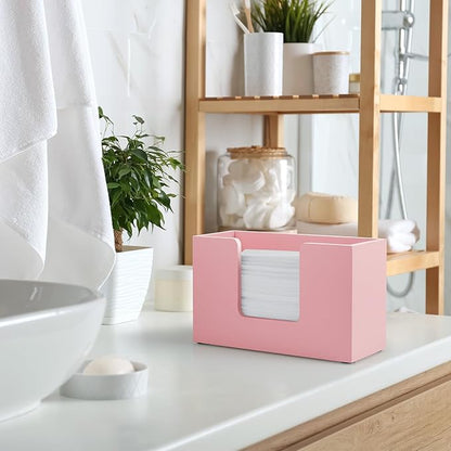 Paper Towel Dispenser Countertop, Wooden Bathroom Paper Towel Holder,