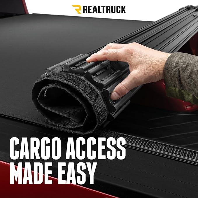 RealTruck TruXedo Sentry CT Hard Rolling Truck Bed Tonneau Cover | 1546916 | Fits 2009 - 2018, 2019 - 2020 Classic Dodge Ram 1500, 2010-21 2500/3500 6' 4" Bed (76.3")