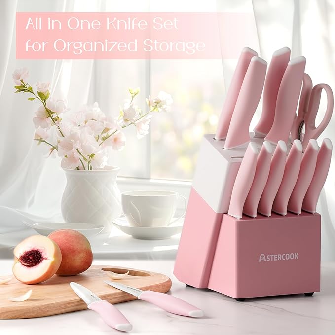 Astercook Knife Set, Kitchen Knives Set