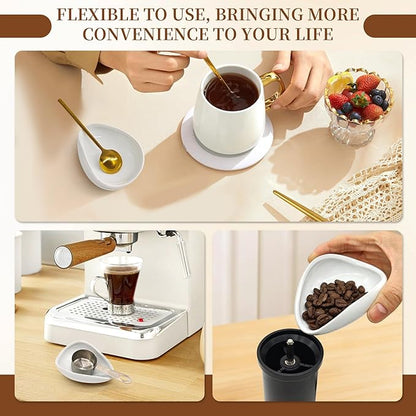 Coffee Spoon Rest, Small Ceramic Coffee Spoon Holder