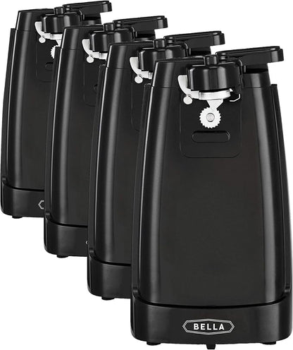 bella Electric Can Opener and Knife Sharpener, Removable Cutting Lever