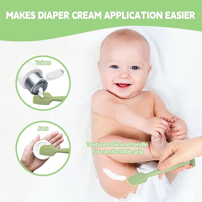 Butt Spatula Baby Diaper Cream spatula 3 Pcs