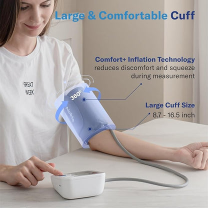 Alcedo Blood Pressure Monitor for Home Use, Automatic Digital BP Machine