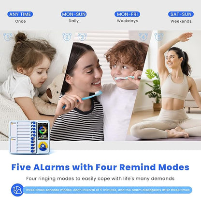 Mooking 5-in-1 Visual Timer, ADHD Tool