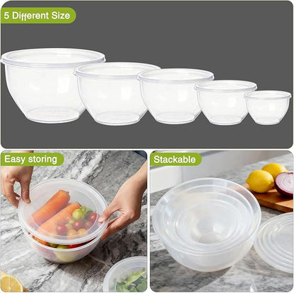 Greentainer Plastic Mixing Bowls