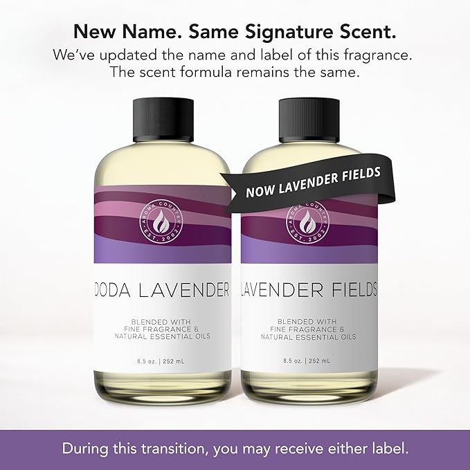 Aroma Country Lavender Fields Diffuser Oil