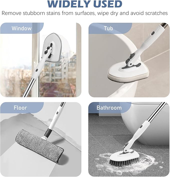 SetSail 4-in-1 Tile Tub Floor Scrubber