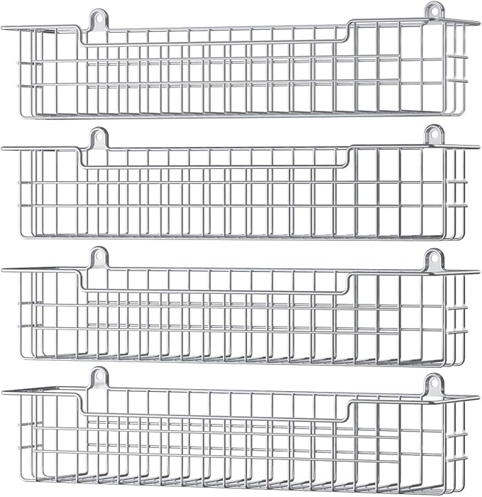 Spice Rack Wall Mount, Spice Holder Shelf Saving Space