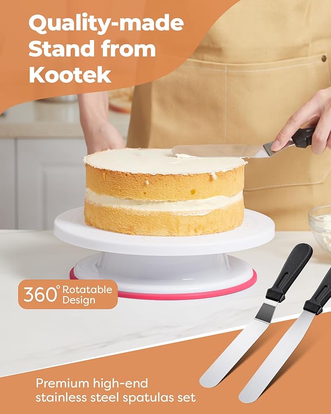 Kootek 700pcs Cake Decorating Kit, Baking Supplies