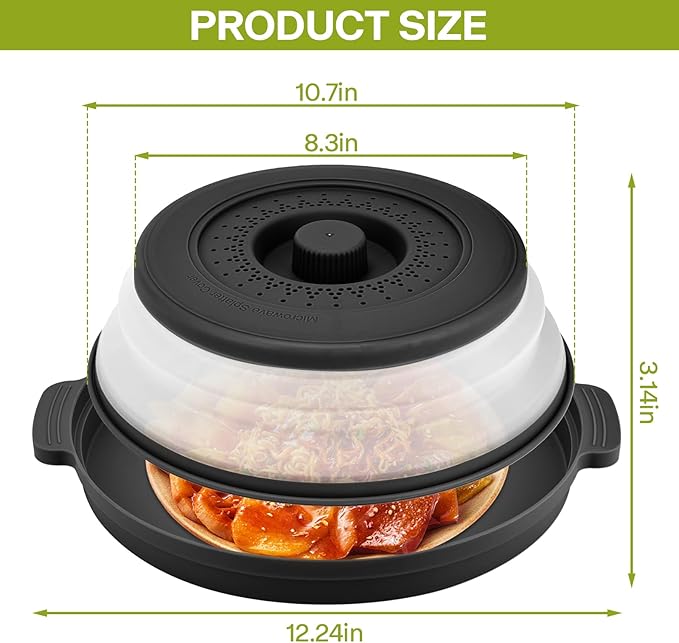 Microwave Splatter Cover for Food