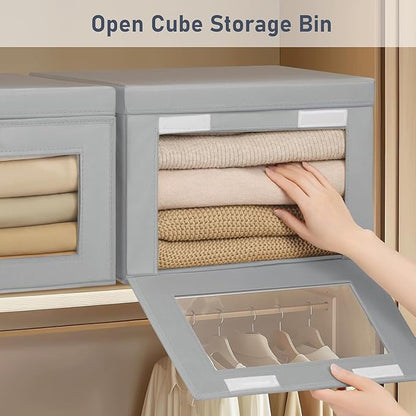 DIMJ Storage Bins with Lids