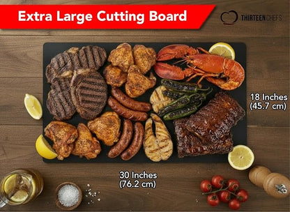 Thirteen Chefs 30x18 Extra Large Cutting Board