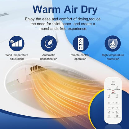 KERDE 08 Smart Electric Bidet Toilet Seat