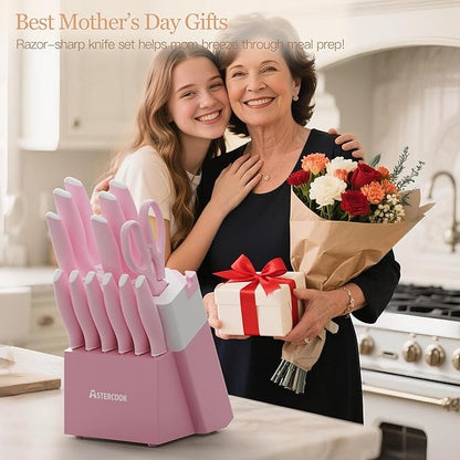 Astercook Knife Set, Kitchen Knives Set