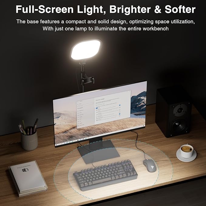 2 Packs Video Conference Lights
