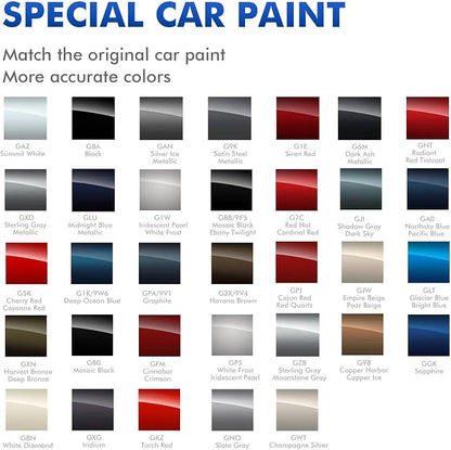 GBN/WA800J White Diamond Touch Up Paint Compatible with Chevrolet, DIY Car Paint Scratch Repair, Automotive Paints, Quick & Easy Fix Scratch Repair for Chevy Silverado/Equinox/Malibu/Tahoe