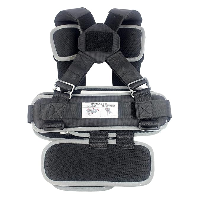 RideSafer Gen 5 - Extra Large Black, Lightweight, Compact, Portable Car Seat - Perfect for Travel and Everyday Child Safety