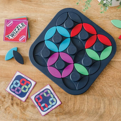 MindWare Twizzle Game, The Twisting Tile Logic Puzzle, Pattern Matching Game for Ages 8 & Older