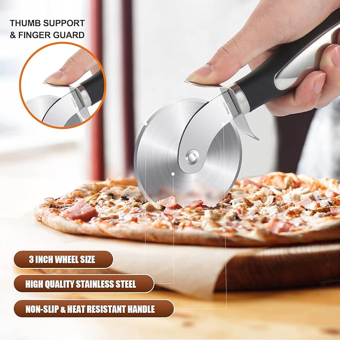SCHVUBENR Premium Pizza Cutter Wheel