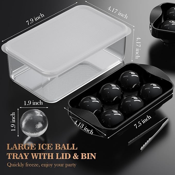 Whiskey Ice Cubes Mold 2 Pack