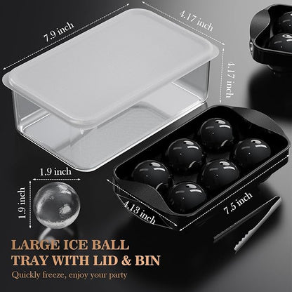 Whiskey Ice Cubes Mold 2 Pack