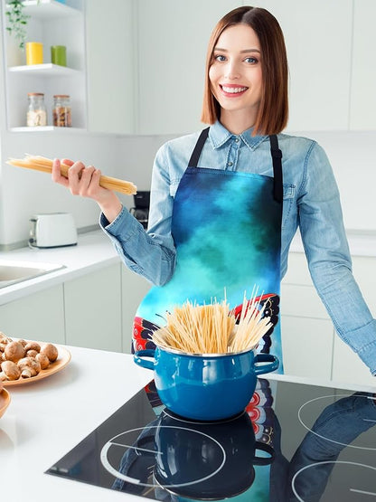 Bencailor 6 Pcs Spring Kitchen Aprons