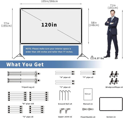 VISULAPEX Projector Screen