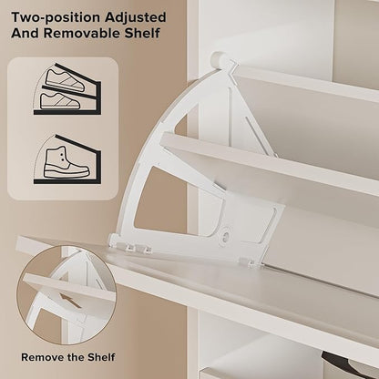 EOYUTLLY Shoe Cabinet for Entryway