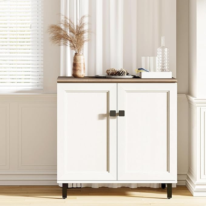 Multifunctional Buffet Sideboard Cabinet Farmhouse Modern Storage Cabinet
