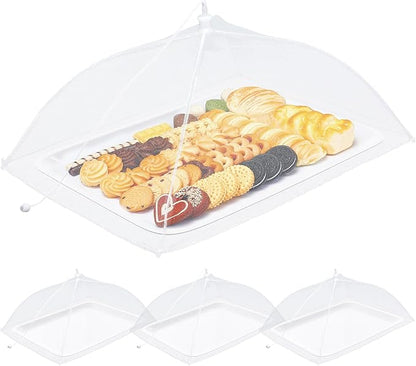 Baderke 8 Pack Plastic Serving Trays