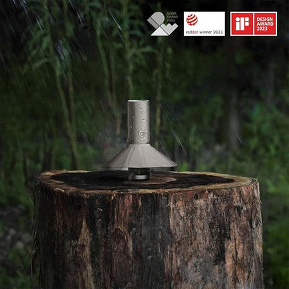 HOTO Outdoor Camping Flashlight Rechargeable, 3-in1 Camping Lantern 3100mAh, IP66 Water Resistant Camping Lamp Tent Lights with Hook, LED Flashlight for Camping, Outdoor, Emergency