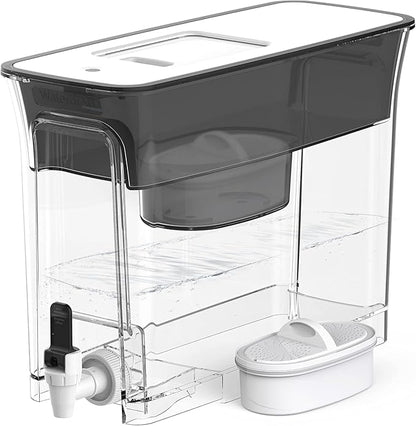 Waterdrop 35-Cup Slim Water Filter Dispenser, Large Capacity Water Filter