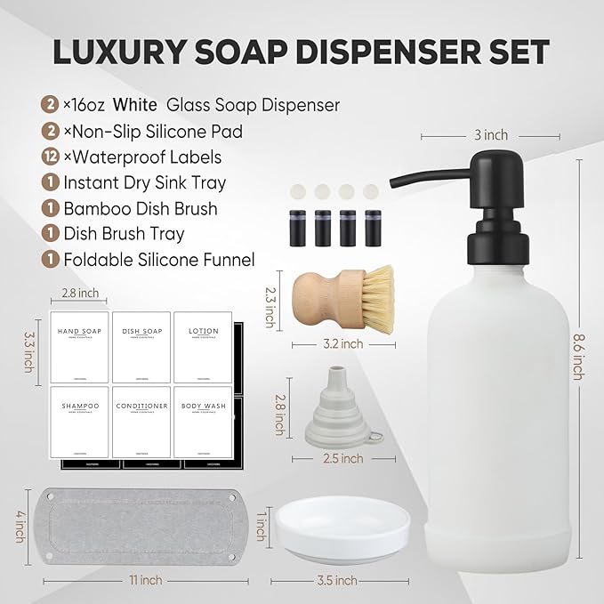 Kitchen Soap Dispenser Set