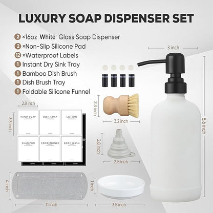 Kitchen Soap Dispenser Set