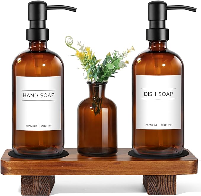 Kitchen Soap Dispenser Set