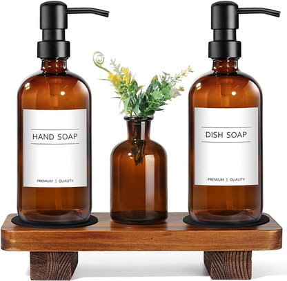 Kitchen Soap Dispenser Set