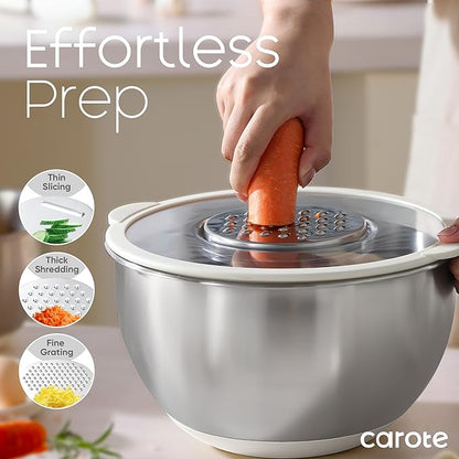 CAROTE Stainless Steel Mixing Bowls