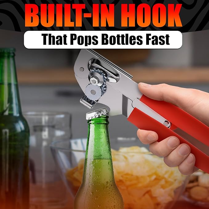 Commercial Can Opener for Large and Small Cans
