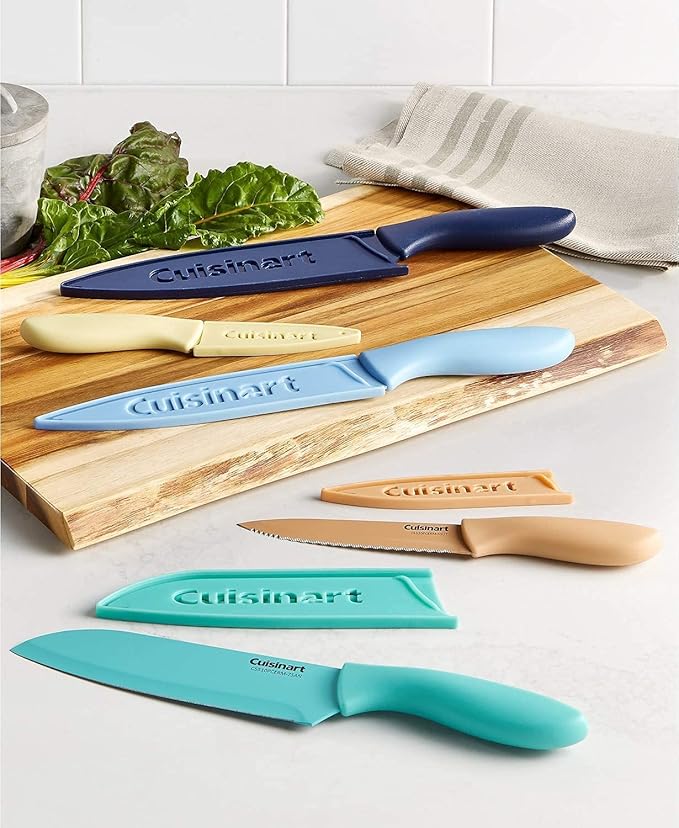 Cuisinart C55-10PCERM Ceramic Coated Knife Set