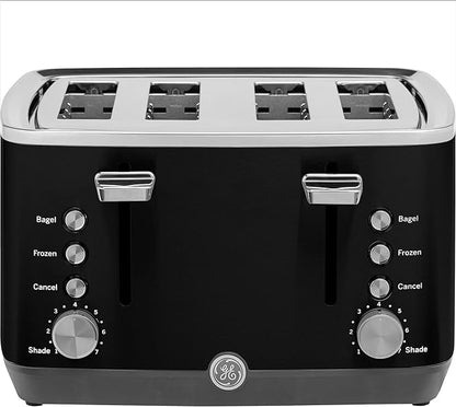 GE 4 Slice Toaster | Extra Wide Slots