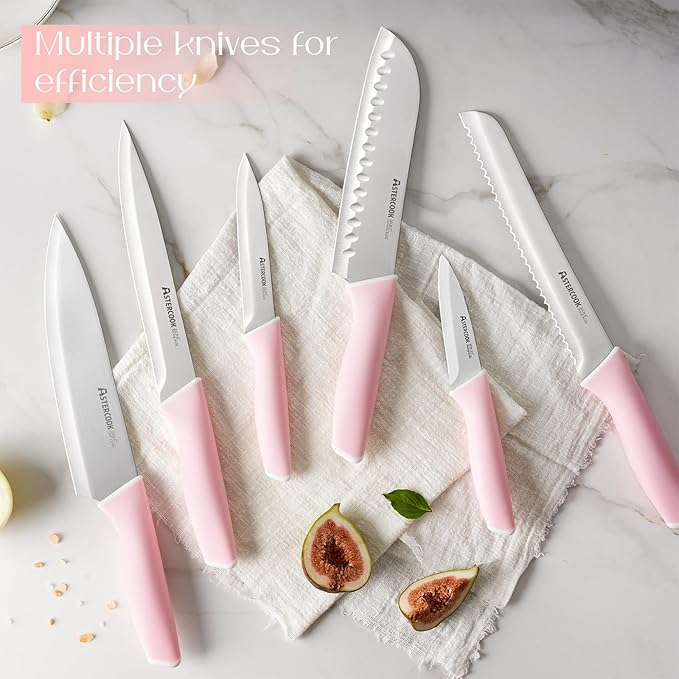 Astercook Knife Set, Kitchen Knives Set
