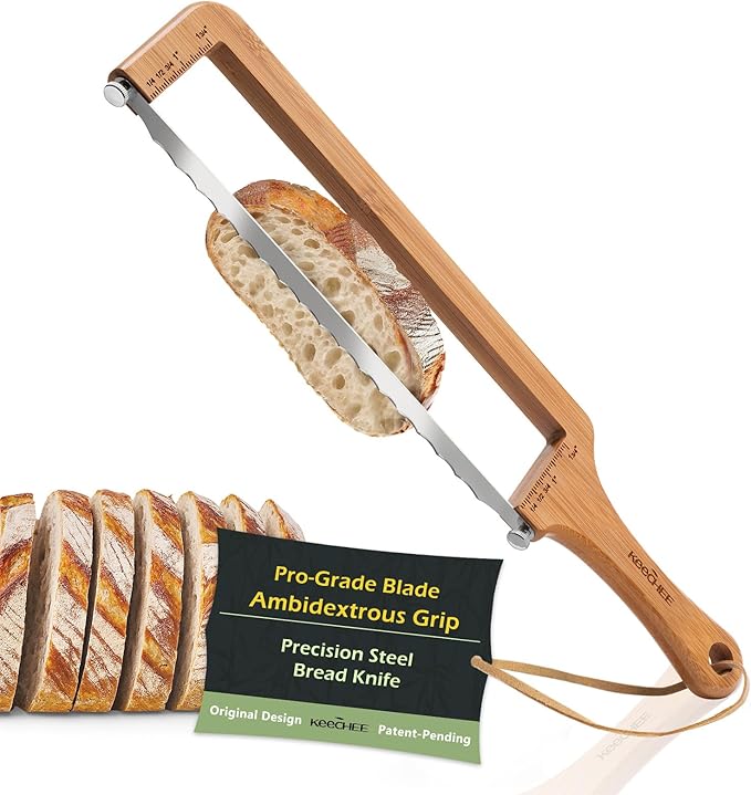 keechee Sourdough Bread Knife – Extra Large Bread Slicer