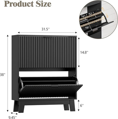 Shoe Cabinet Storage for Entryway