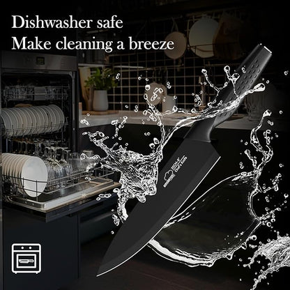 Knife Set, 15 Pieces Kitchen Knife Set