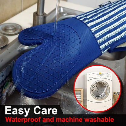 Alselo Silicone Oven Mitts Heat Resistant 932℉