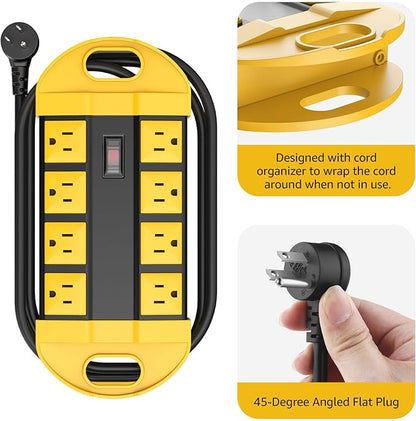 CCCEI Outdoor Power Strip Weatherproof