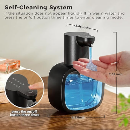 Automatic Liquid Soap Dispenser, 17oz/500ml Touchless Rechargeable