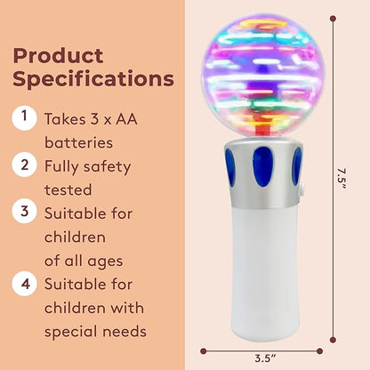 Musical Light Up Wand - Sensory Lights for Autistic Children - Light Up Sensory Toys - Autism Toys - Sensory Toys for Kids with Autism