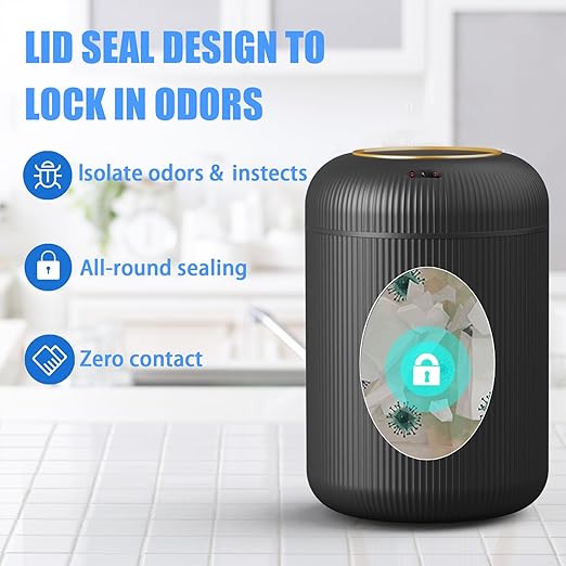 URALFA Motion Sensor Trash Can