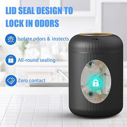 URALFA Motion Sensor Trash Can